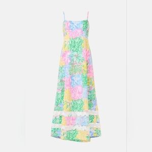 Lilly Pulitzer Women's Hailey Midi Dress with Zigzag Accents, Size 0, $278